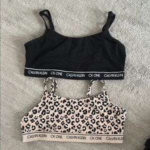 Calvin Klein bralettes